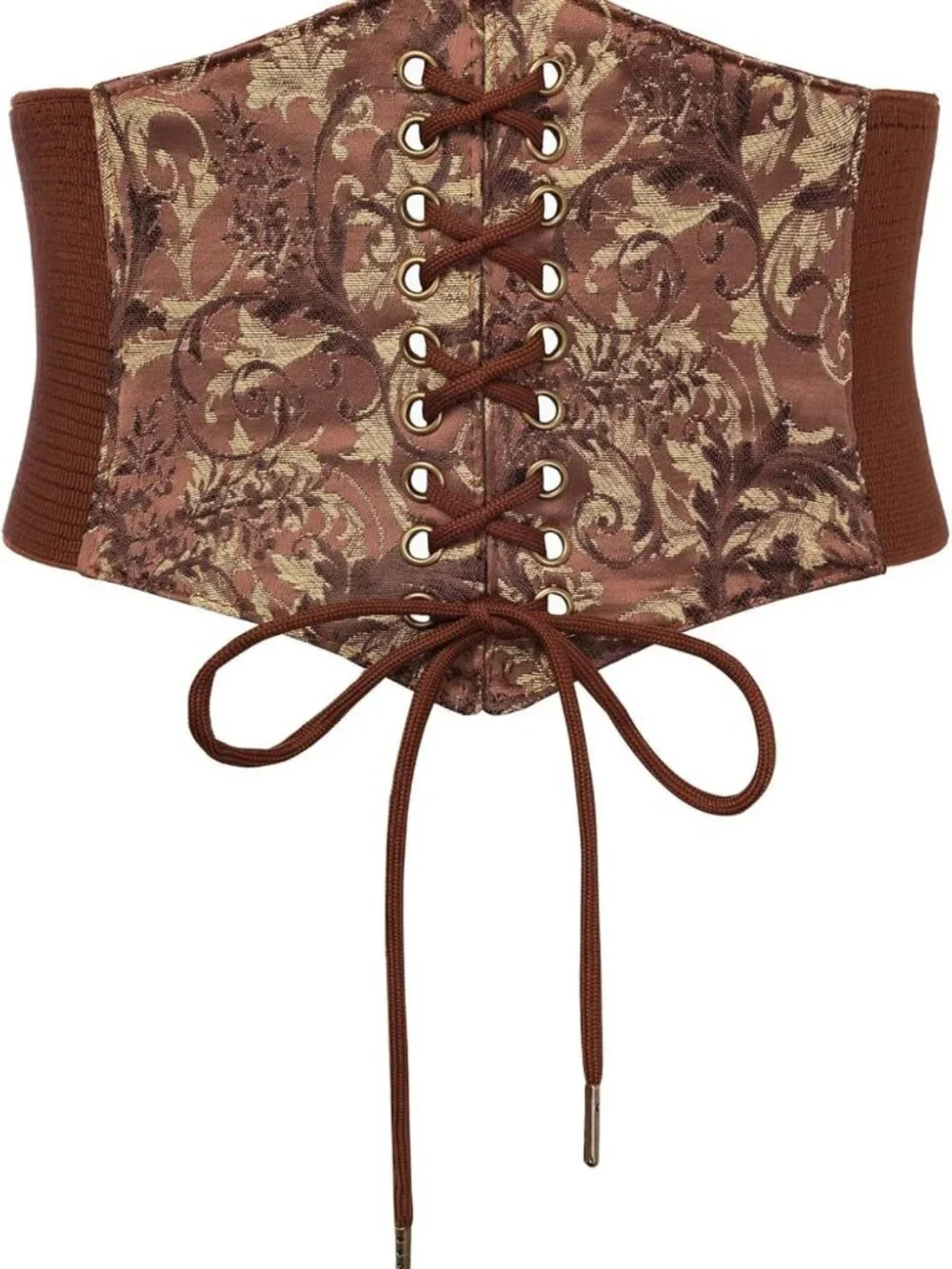 Renaissance Style Wide Elastic Corset Belt for Women - Fashionable Waist